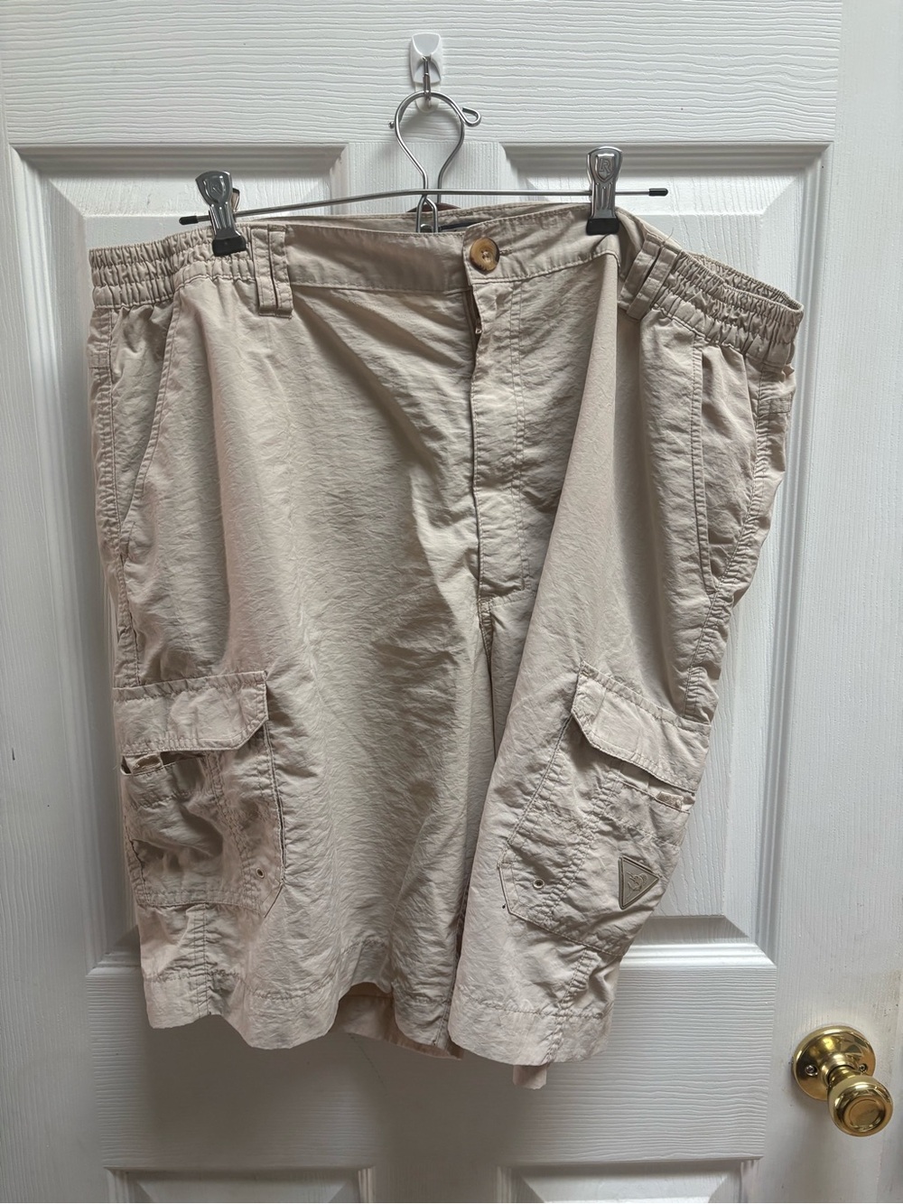 Men's Cargo Shorts - Beige
